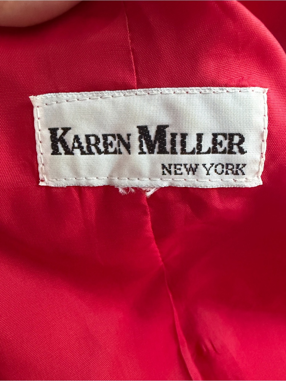 Vintage 90s Elegant Red Women's Dress with Jacket and purse - Picture 9 of 12
